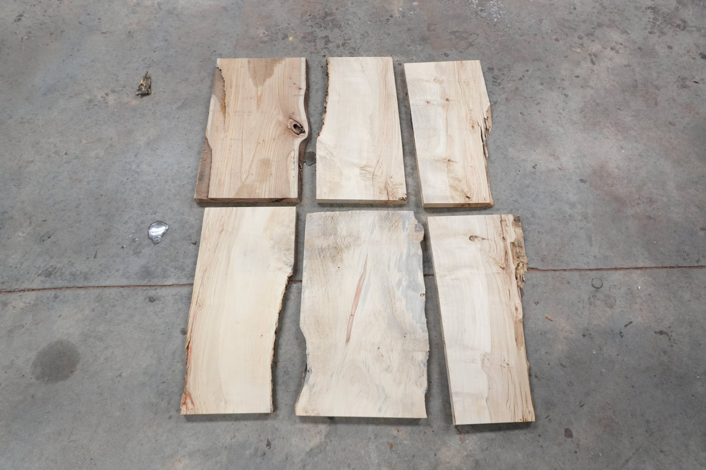 20' Flaming Boxelder Wood Kit Live - Edge - Ol Loggin Sawmill