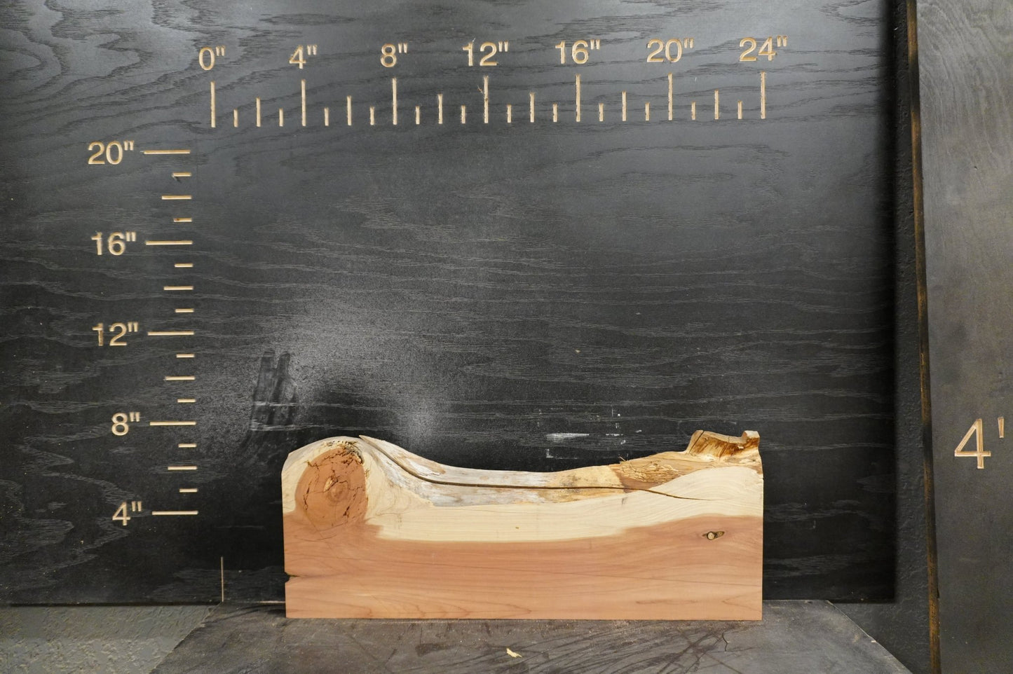 20 - " Walnut & Cedar Wood Kit Live - Edge - Ol Loggin Sawmill
