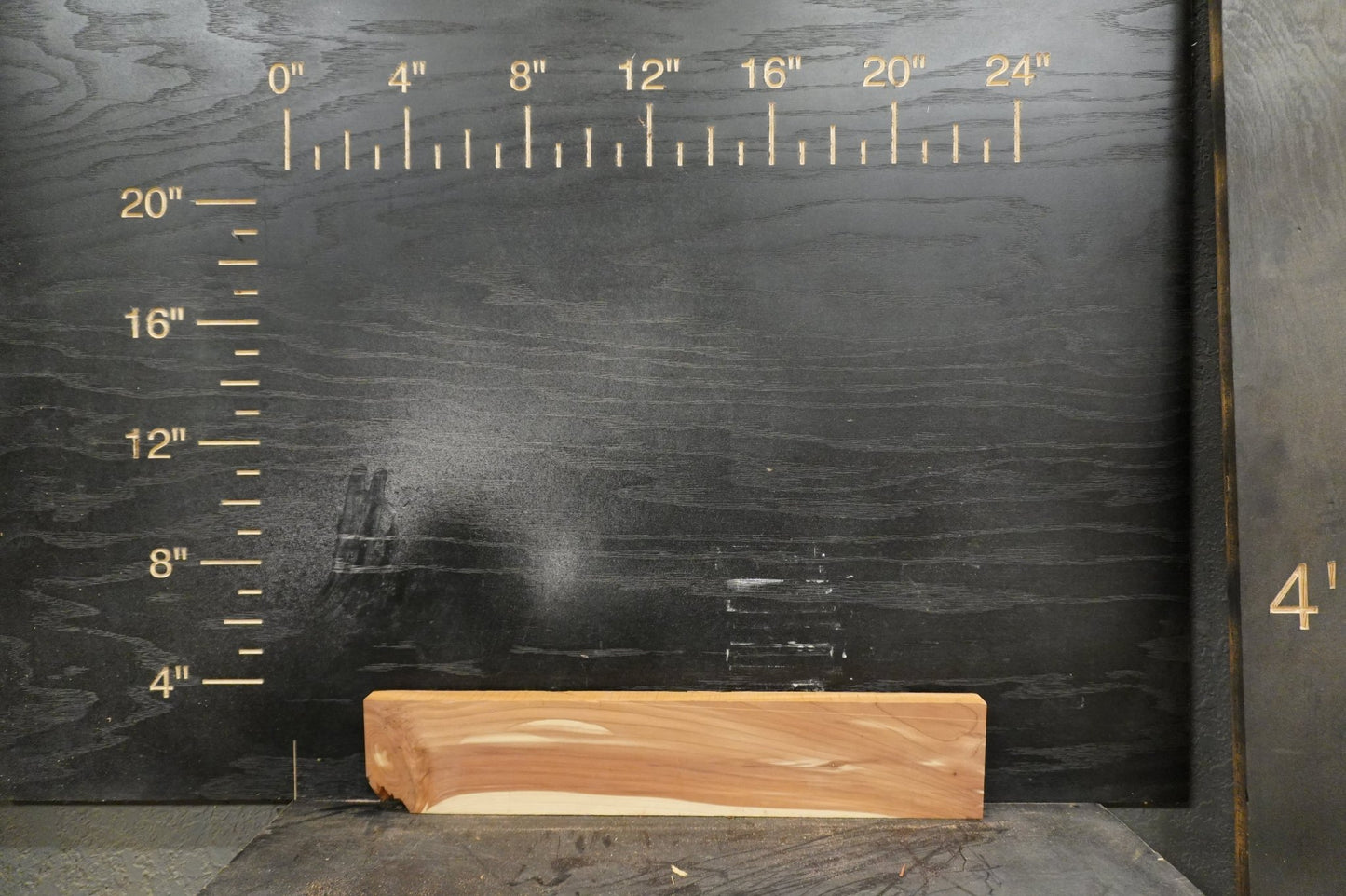 20 - " Walnut & Cedar Wood Kit Live - Edge - Ol Loggin Sawmill