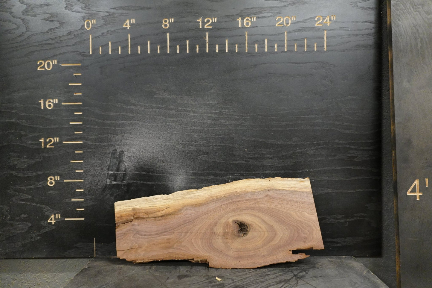 20 - " Walnut & Cedar Wood Kit Live - Edge - Ol Loggin Sawmill