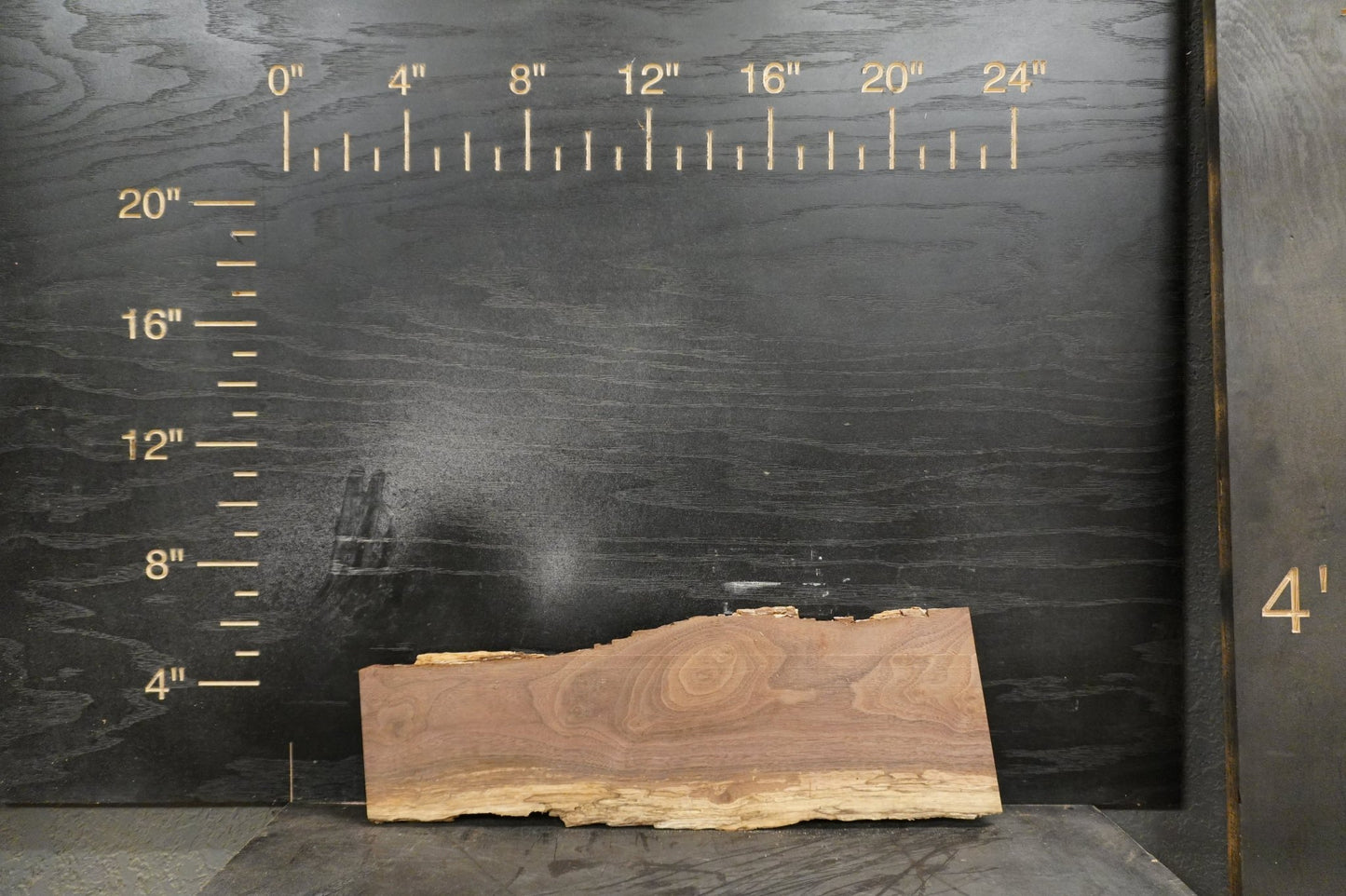 20 - " Walnut & Cedar Wood Kit Live - Edge - Ol Loggin Sawmill