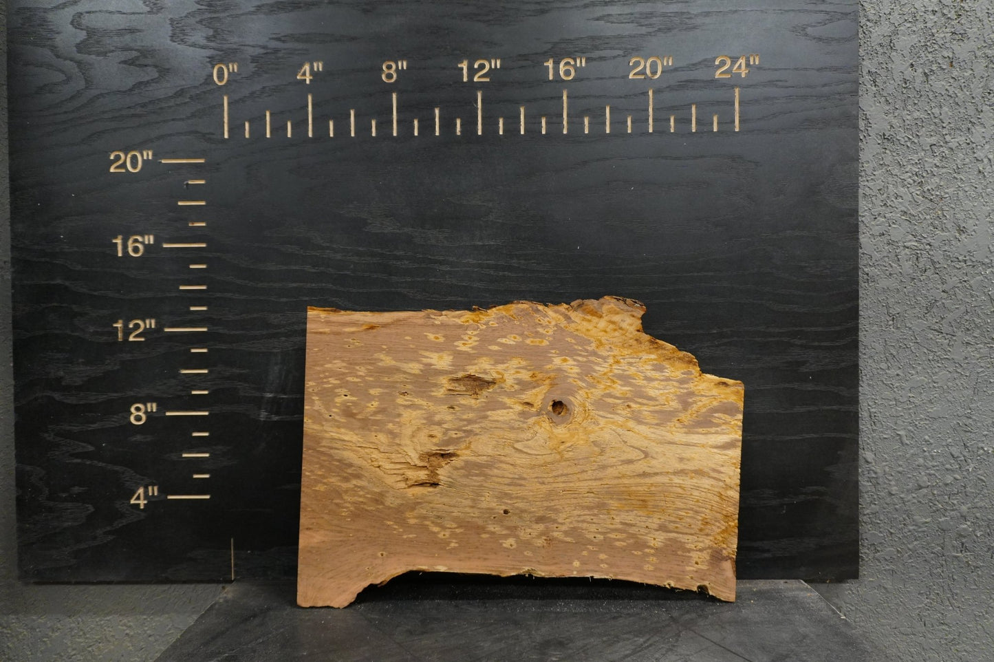 20 - " Walnut & Maple Wood Kit Live - Edge - Ol Loggin Sawmill