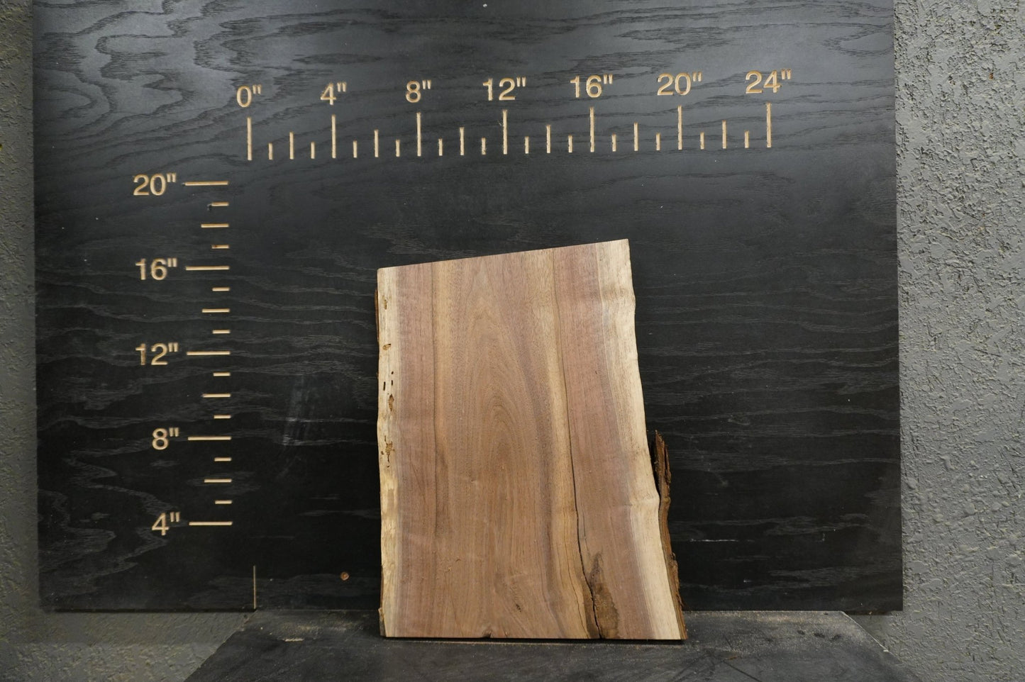 20 - " Walnut Wood Kit Live - Edge - Ol Loggin Sawmill