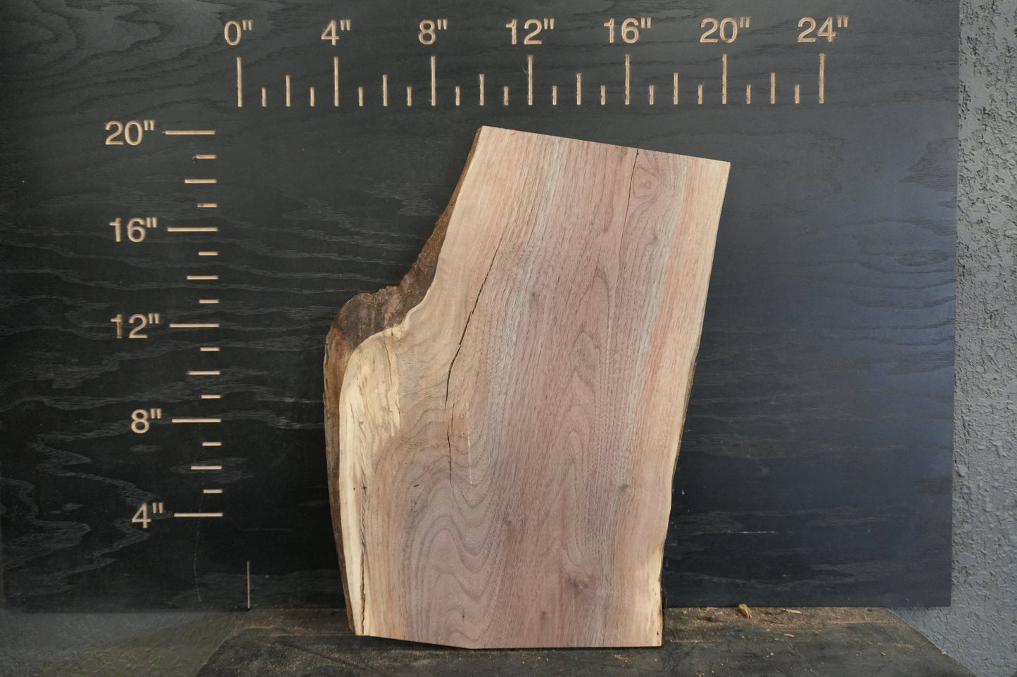 20 - " Walnut Wood Kit Live - Edge - Ol Loggin Sawmill