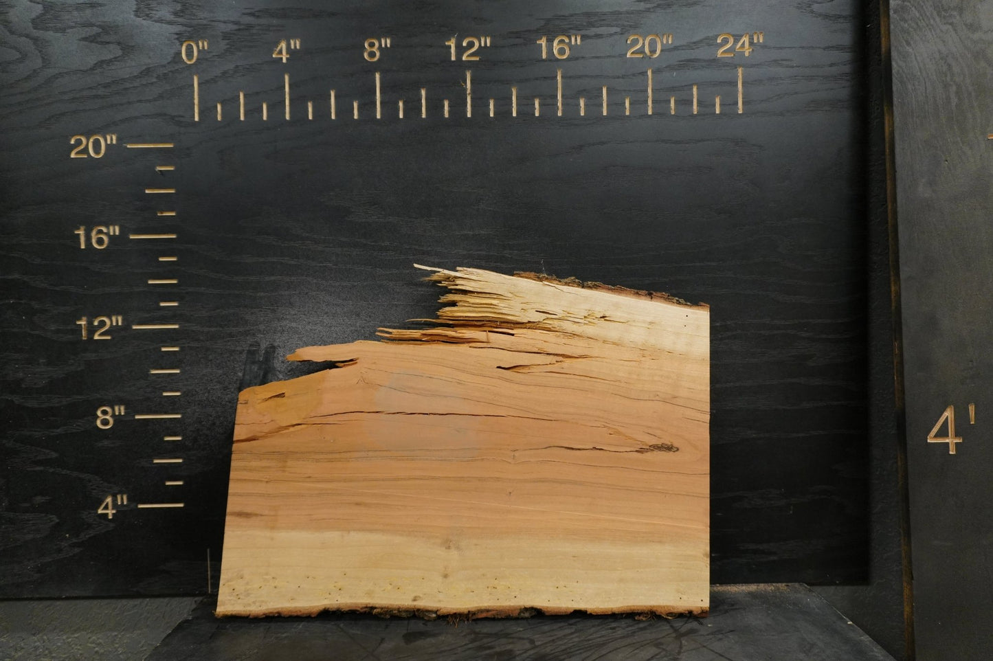 20 - " Walnut Wood Kit Live - Edge (large Pieces) - Ol Loggin Sawmill