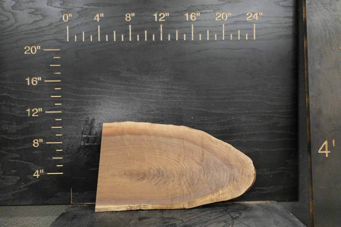 20 - " Walnut Wood Kit Live - Edge (large Pieces) - Ol Loggin Sawmill