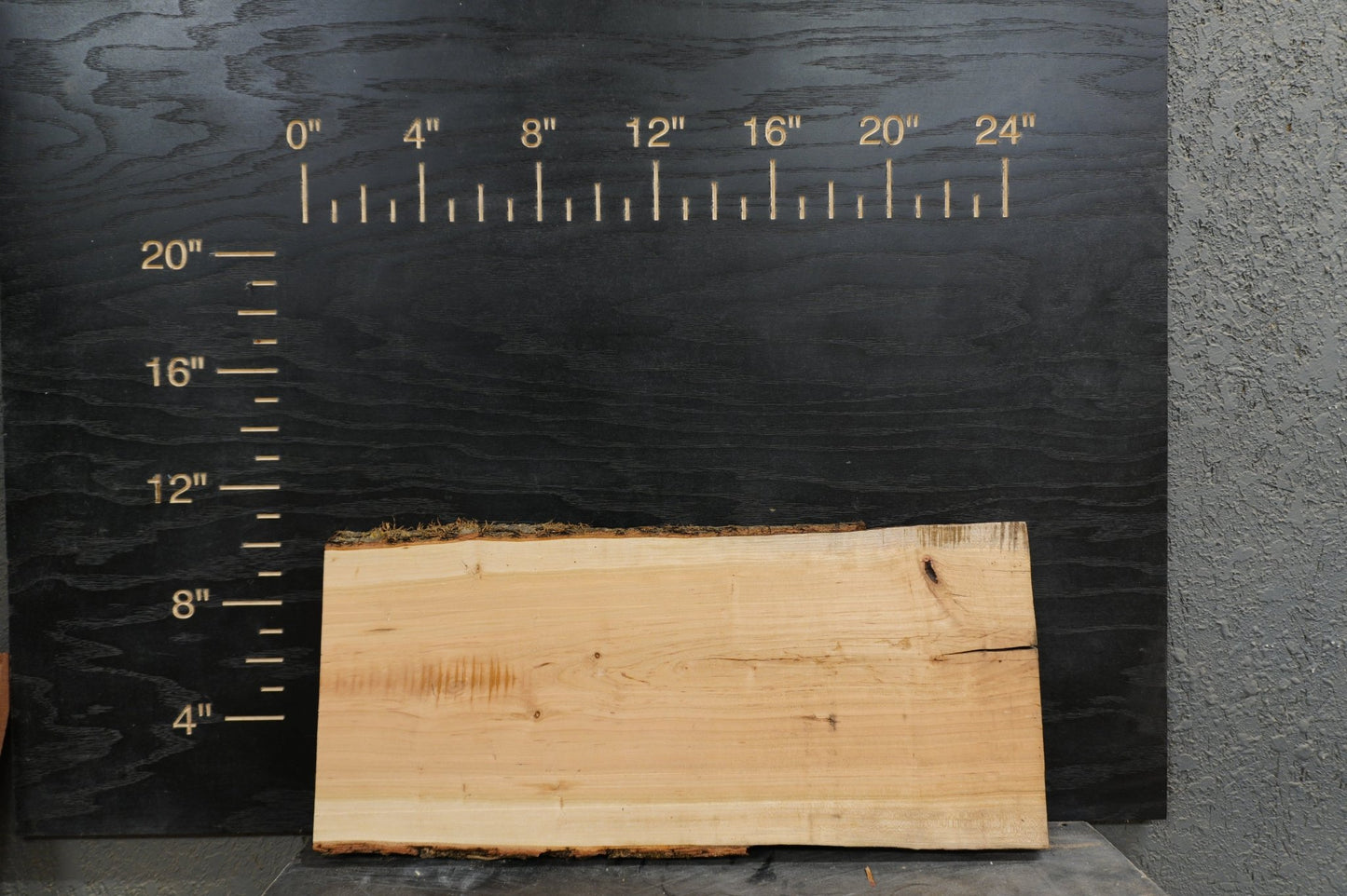 24" Walnut, Cherry, Elm, Maple, Cedar, Boxelder Wood Kit Live - Edge - Ol Loggin Sawmill