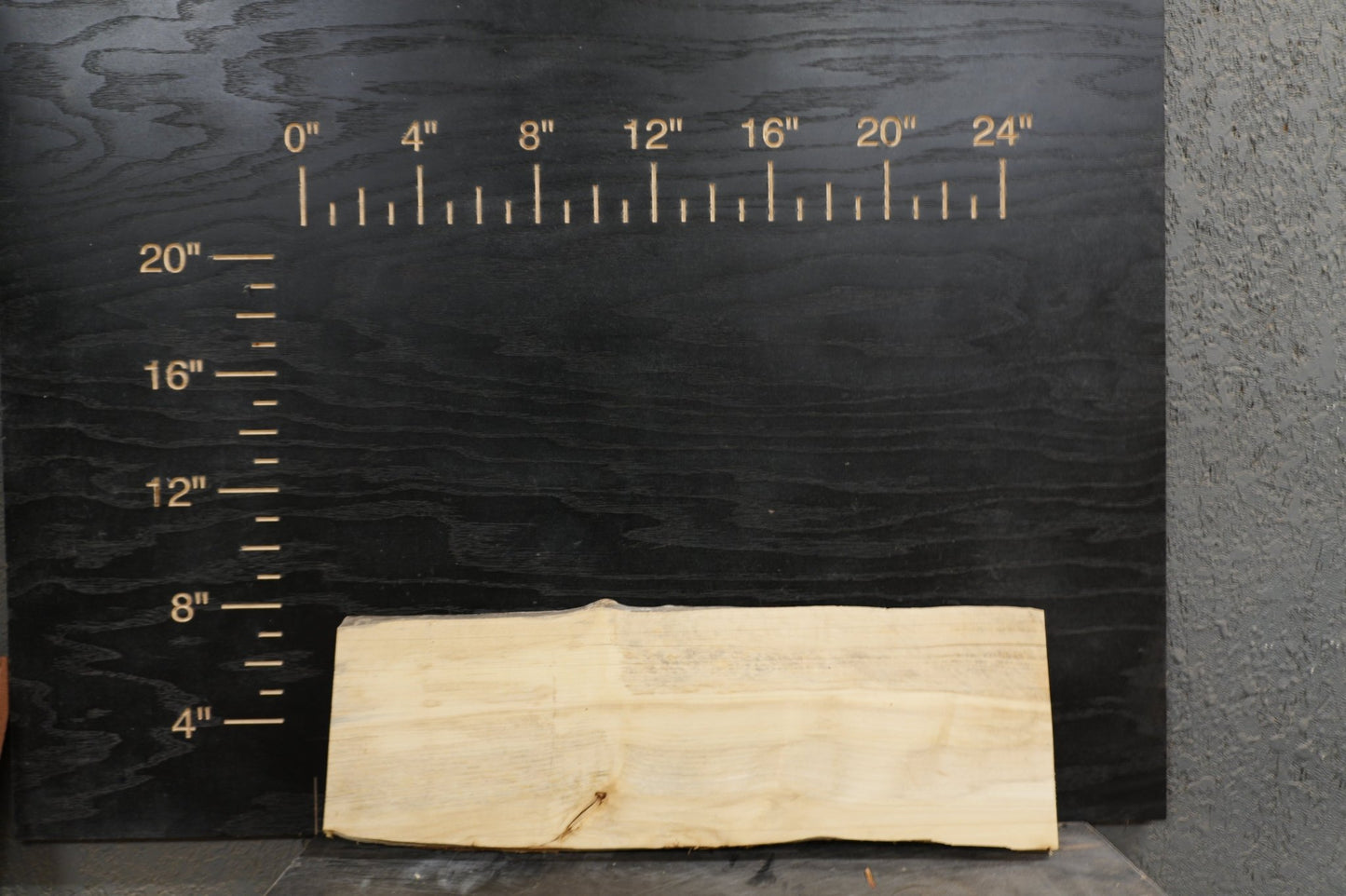24" Walnut, Cherry, Elm, Maple, Cedar, Boxelder Wood Kit Live - Edge - Ol Loggin Sawmill