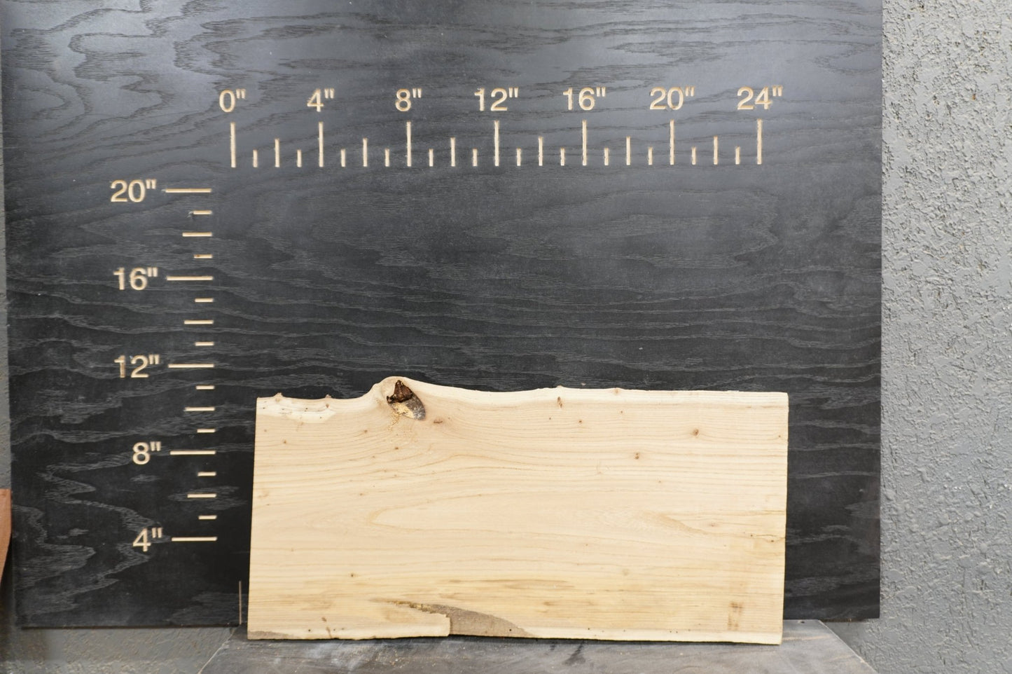 24" Walnut, Cherry, Elm, Maple, Cedar, Boxelder Wood Kit Live - Edge - Ol Loggin Sawmill