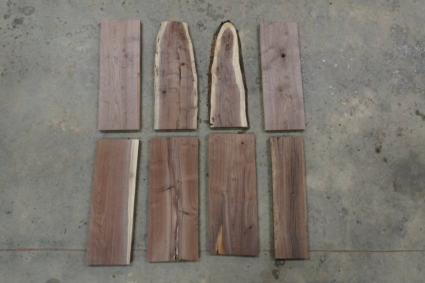 24" Walnut Dimensional Wood Kit (S2S) - Ol Loggin Sawmill