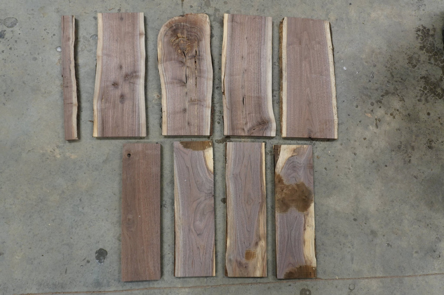 24" Walnut Dimensional Wood Kit (S2S) - Ol Loggin Sawmill