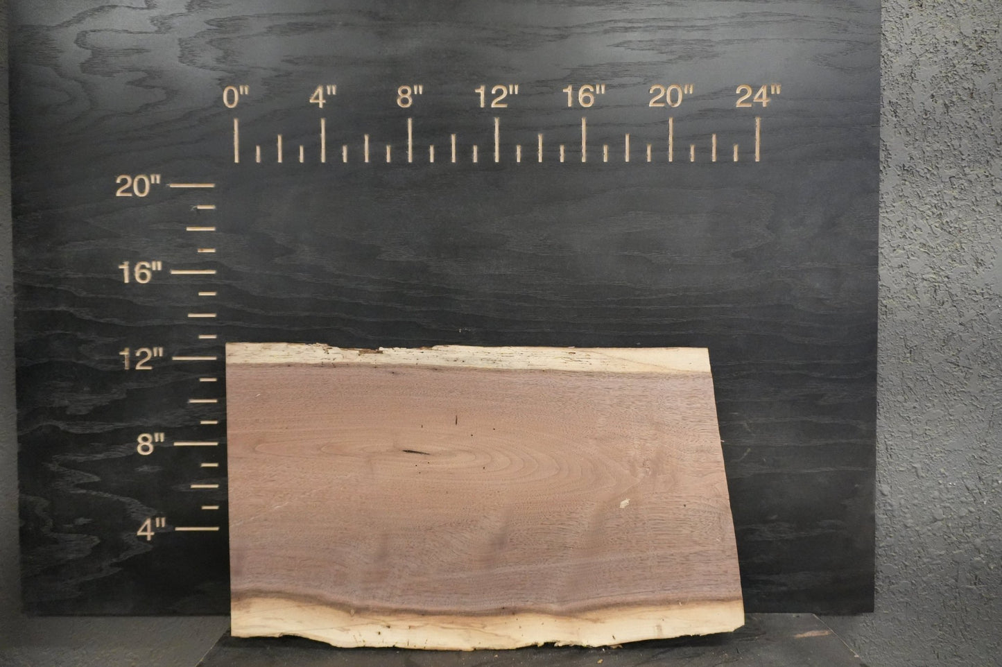 24" Walnut & Elm Dimensional Wood Kit Live - Edge - Ol Loggin Sawmill
