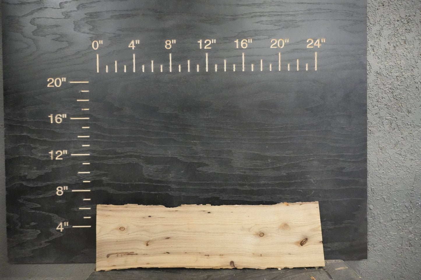 24" Walnut & Elm Dimensional Wood Kit Live - Edge - Ol Loggin Sawmill