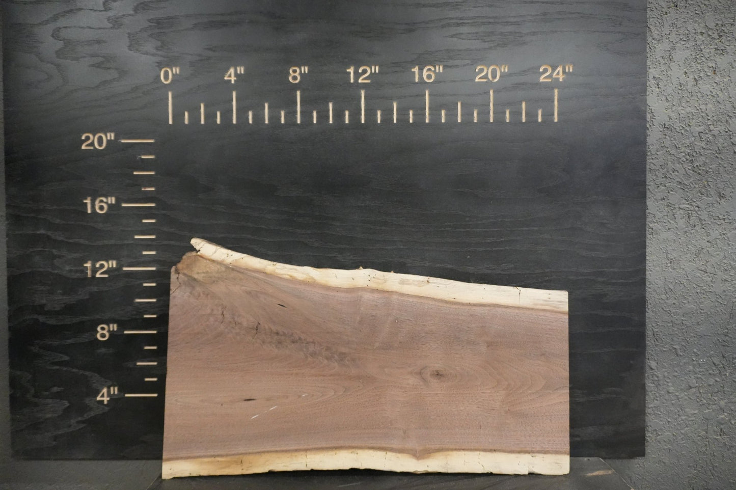 24" Walnut & Elm Dimensional Wood Kit Live - Edge - Ol Loggin Sawmill