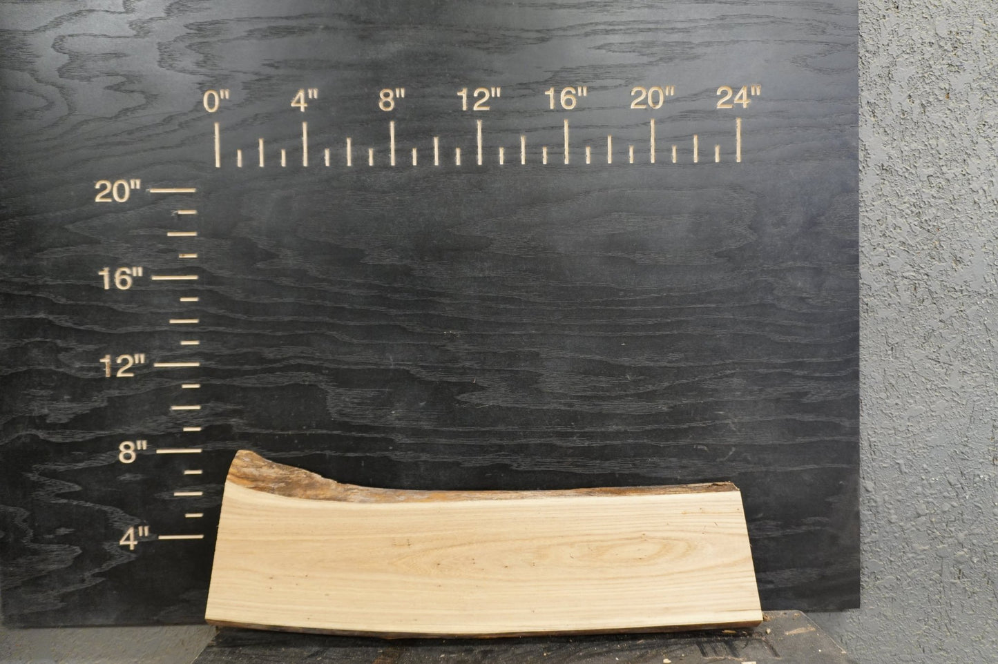 24" Walnut & Elm Dimensional Wood Kit Live - Edge - Ol Loggin Sawmill