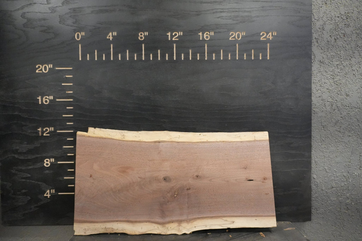 24" Walnut & Elm Dimensional Wood Kit Live - Edge - Ol Loggin Sawmill