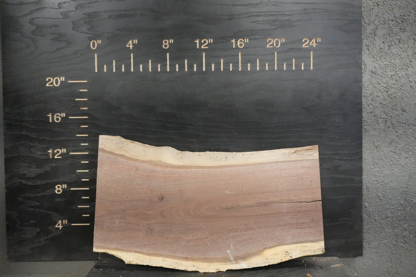 24" Walnut & Elm Dimensional Wood Kit Live - Edge - Ol Loggin Sawmill
