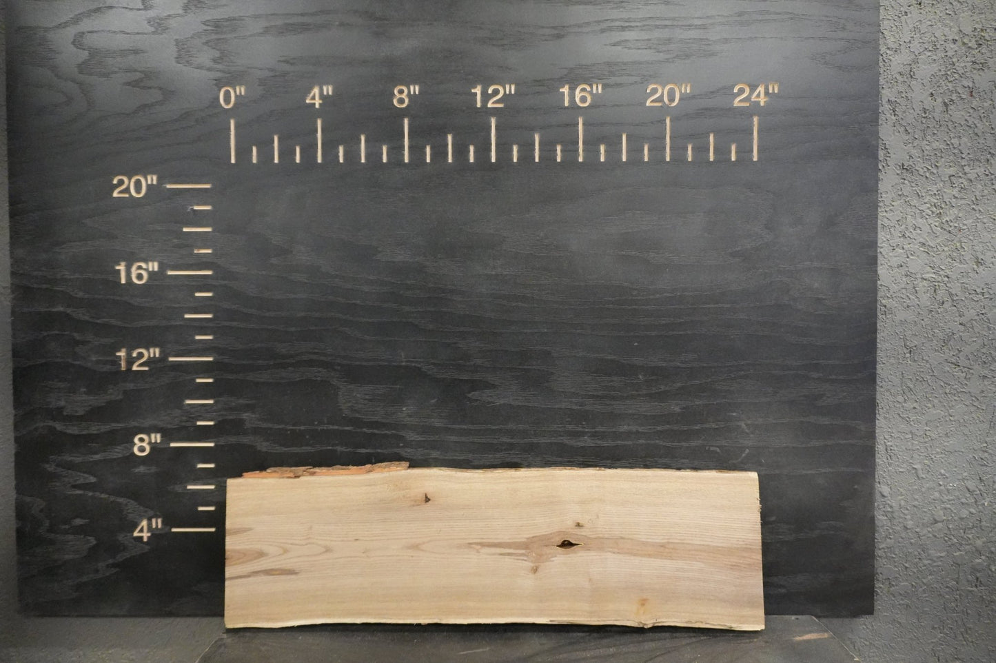24" Walnut & Elm Dimensional Wood Kit Live - Edge - Ol Loggin Sawmill