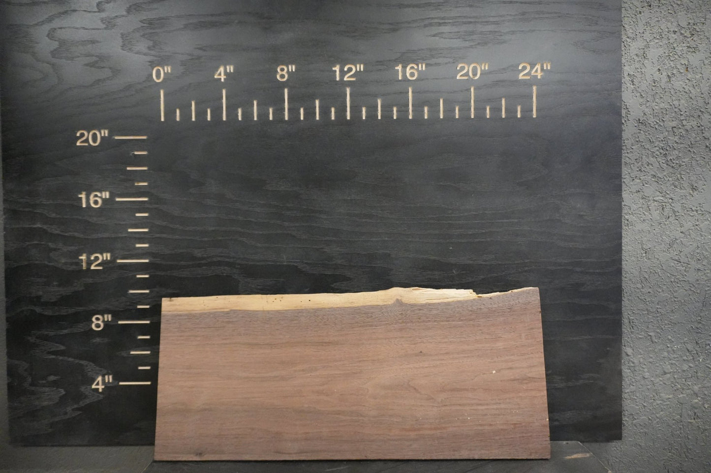 24" Walnut & Elm Dimensional Wood Kit Live - Edge - Ol Loggin Sawmill