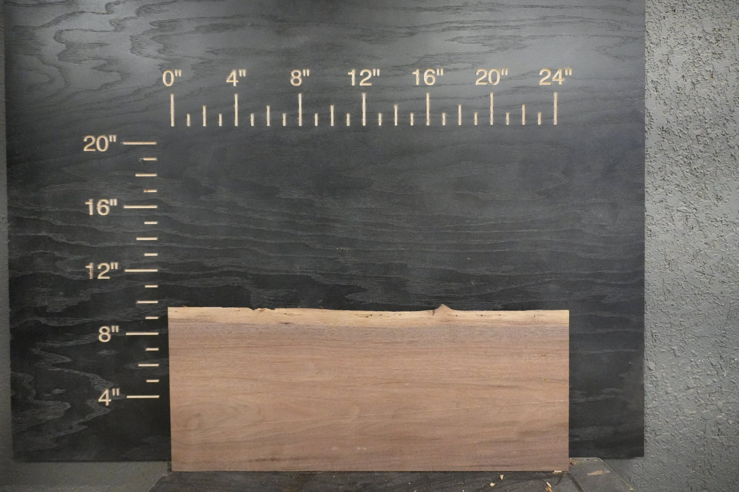 24" Walnut & Elm Dimensional Wood Kit Live - Edge - Ol Loggin Sawmill
