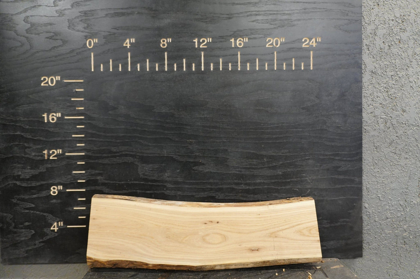 24" Walnut & Elm Dimensional Wood Kit Live - Edge - Ol Loggin Sawmill