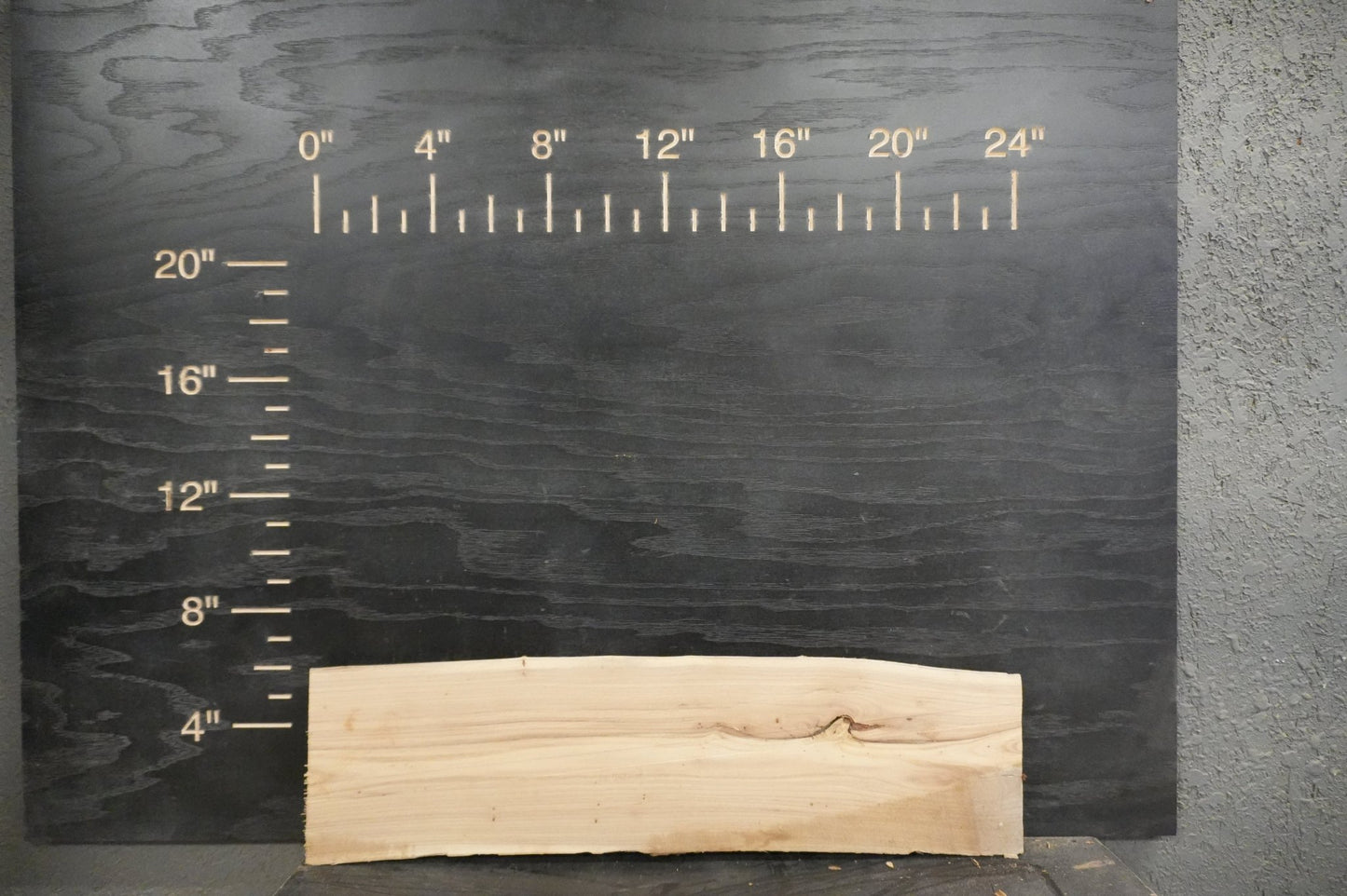 24" Walnut & Elm Dimensional Wood Kit Live - Edge - Ol Loggin Sawmill