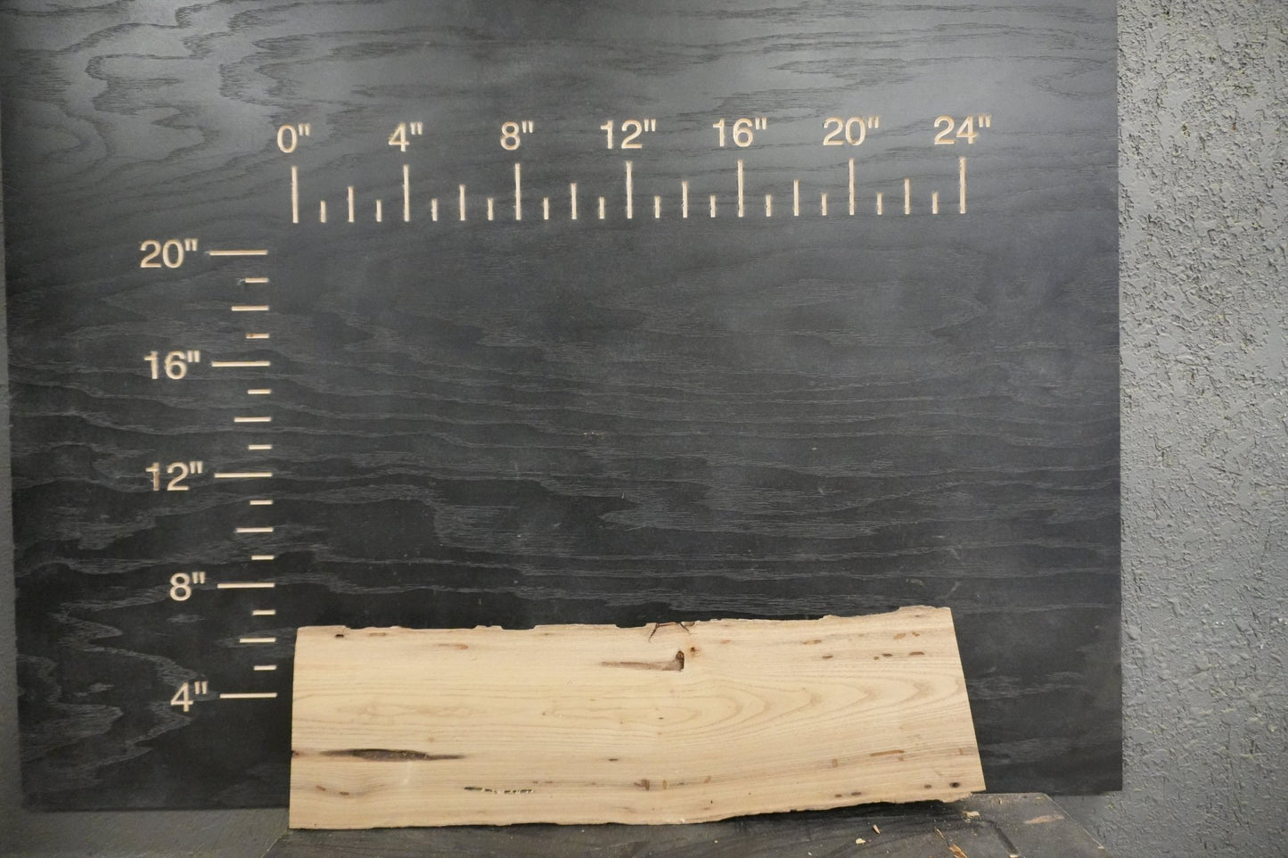 24" Walnut & Elm Dimensional Wood Kit Live - Edge - Ol Loggin Sawmill