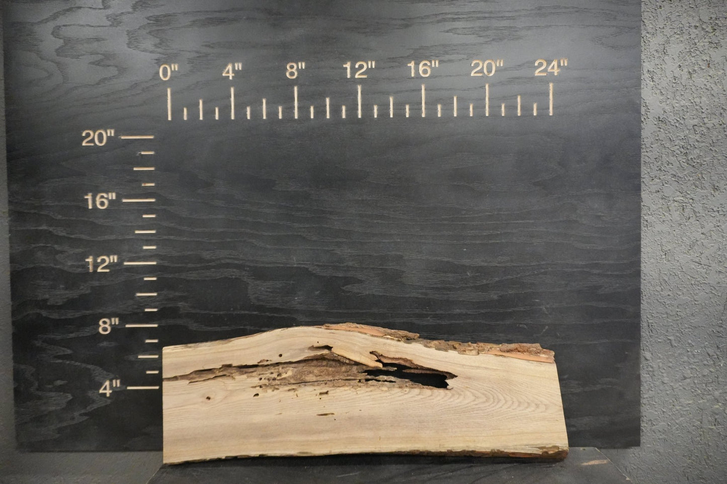 24" Walnut & Elm Dimensional Wood Kit Live - Edge - Ol Loggin Sawmill