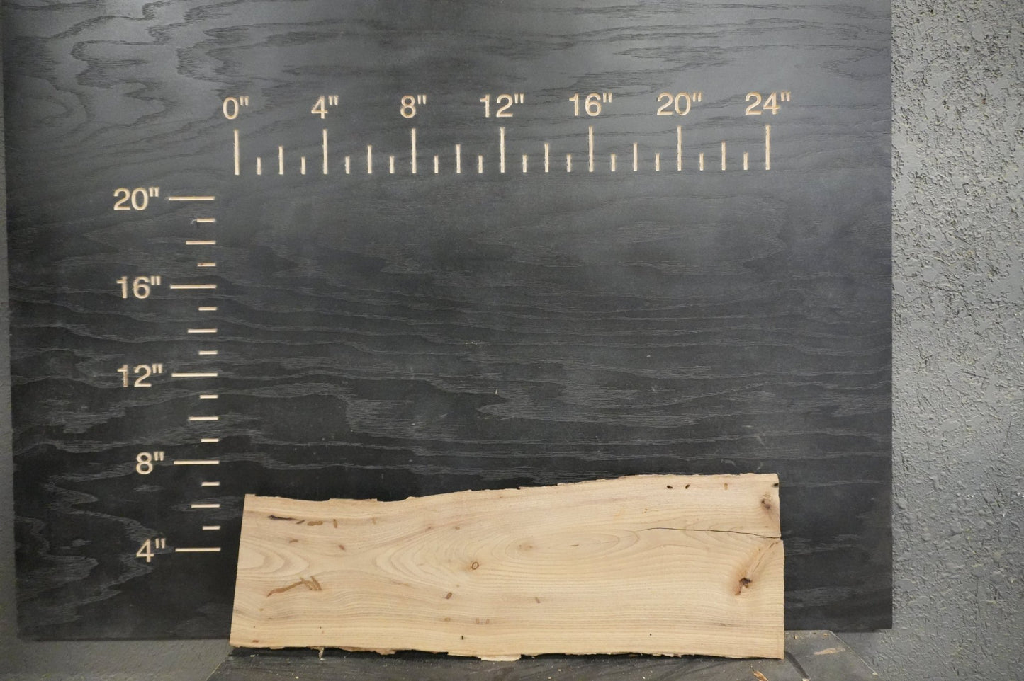 24" Walnut & Elm Dimensional Wood Kit Live - Edge - Ol Loggin Sawmill