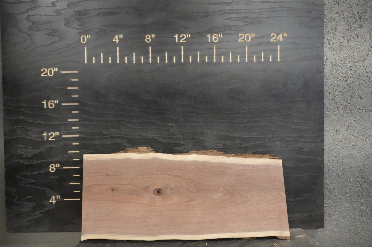 24" Walnut & Elm Dimensional Wood Kit Live - Edge - Ol Loggin Sawmill