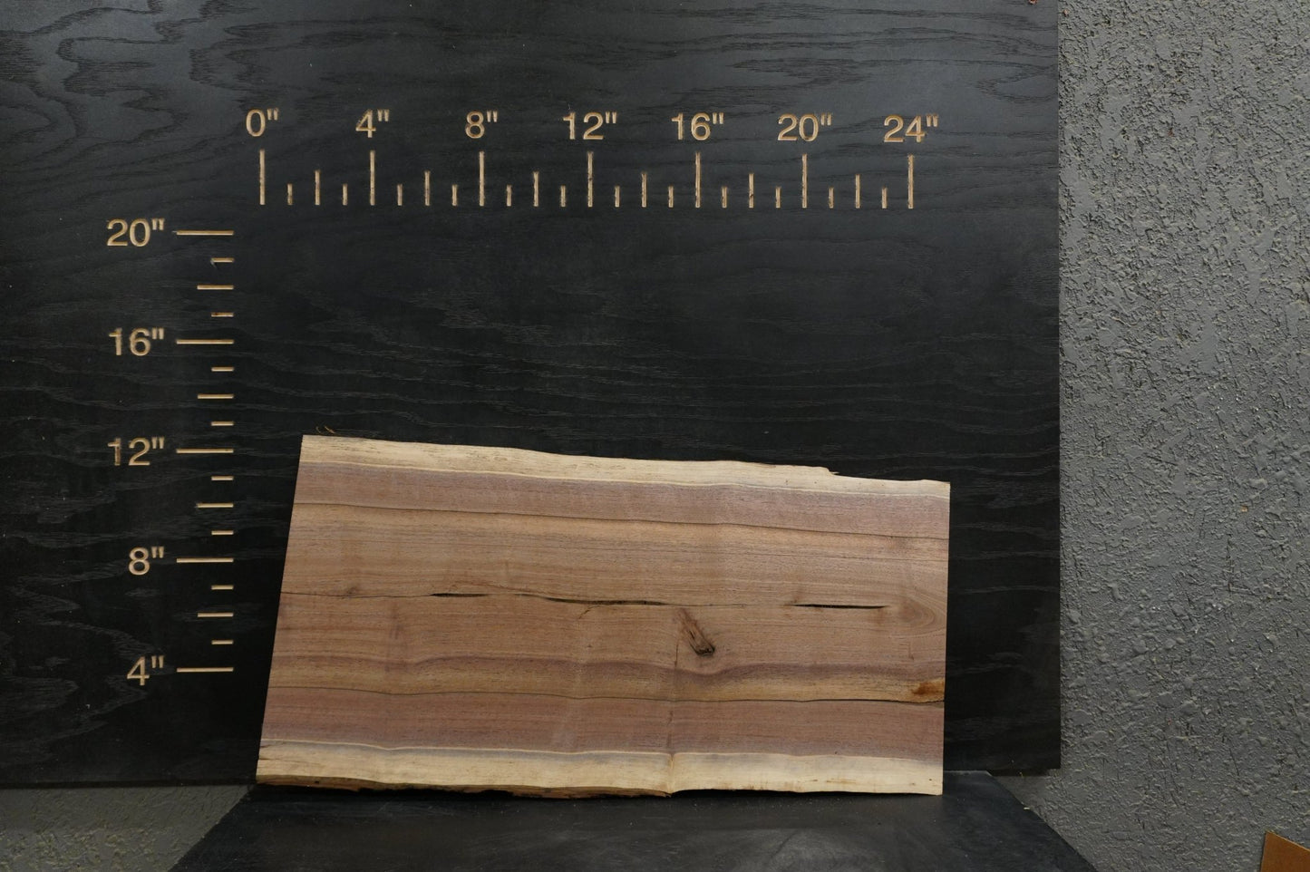 24 - " Walnut Large Piece Wood Kit Live - Edge - Ol Loggin Sawmill
