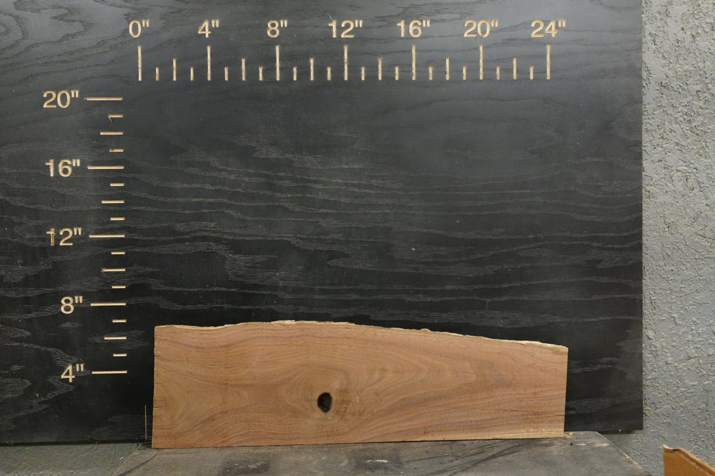 24 - " Walnut Wood Kit Live - Edge - Ol Loggin Sawmill