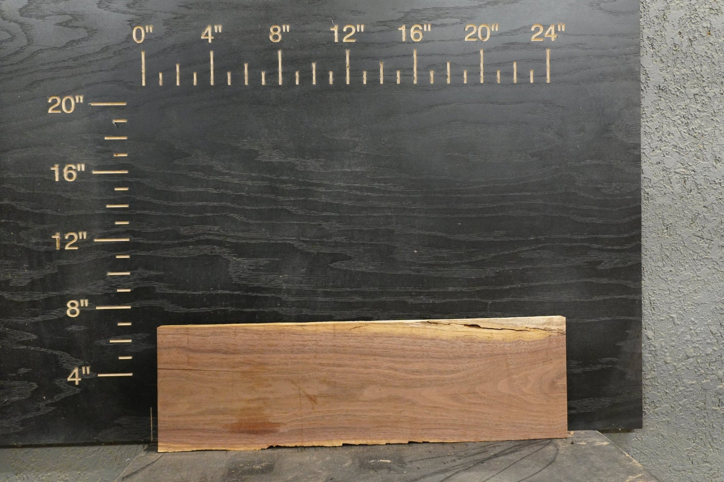 24 - " Walnut Wood Kit Live - Edge - Ol Loggin Sawmill