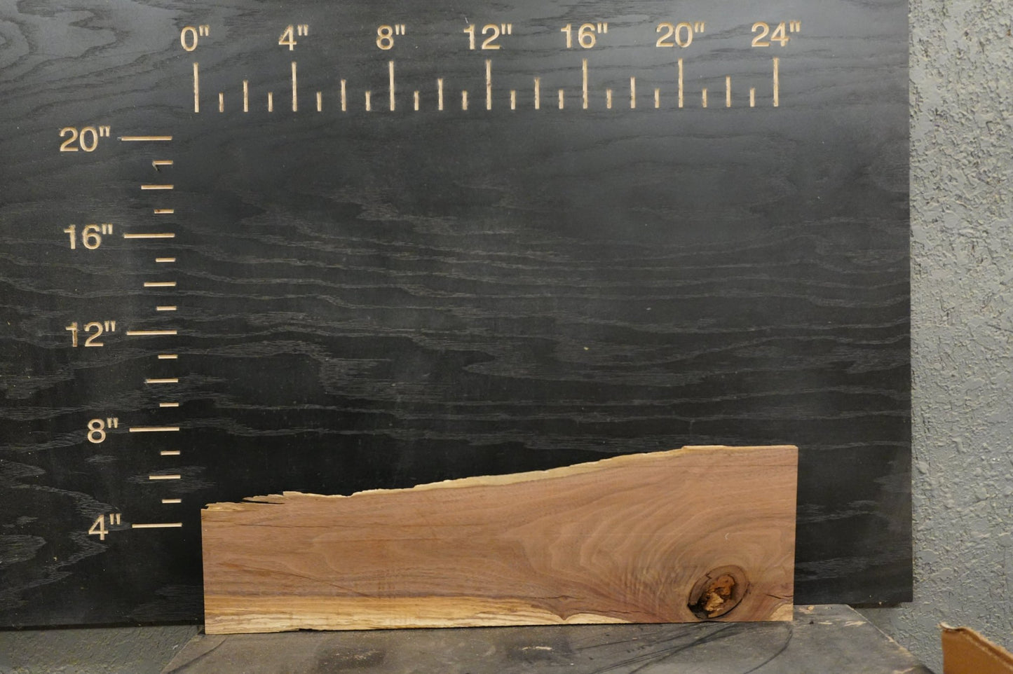 24 - " Walnut Wood Kit Live - Edge - Ol Loggin Sawmill