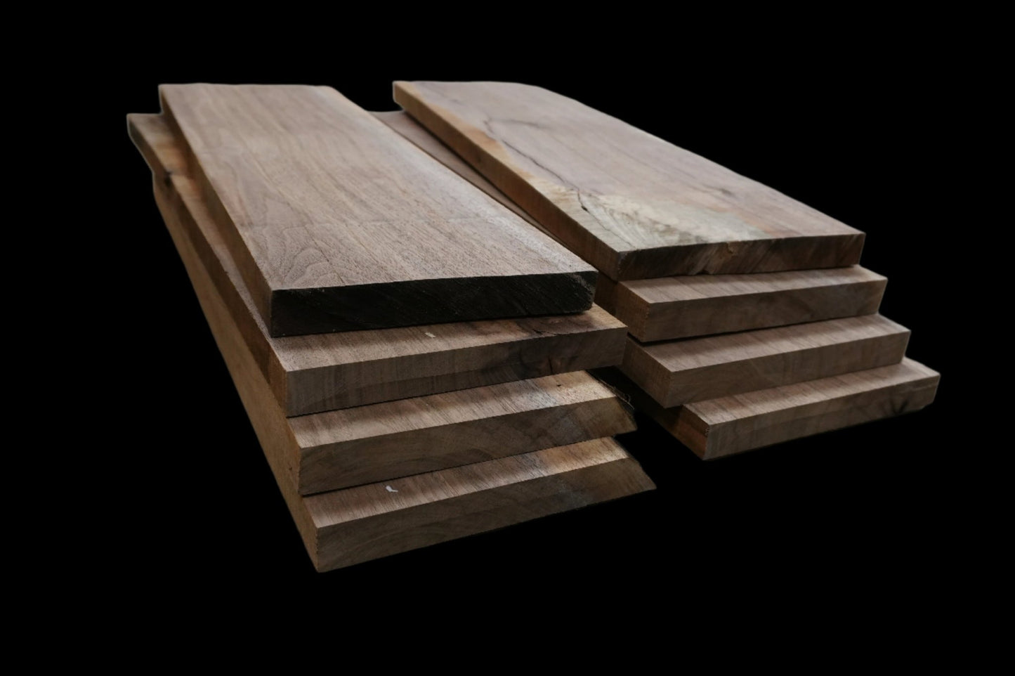 24 - " Walnut Wood Kit Live - Edge - Ol Loggin Sawmill