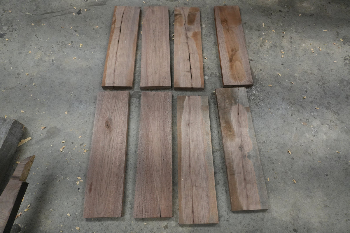 24" Walnut Dimensional Wood Kit