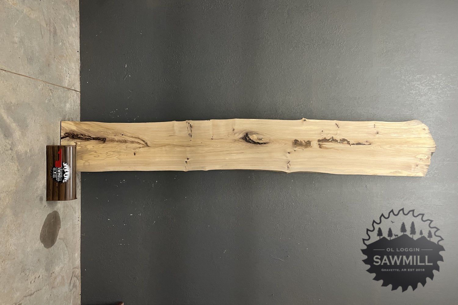 Elm Live Edge Wood Slab - 57.5 BF - My Store