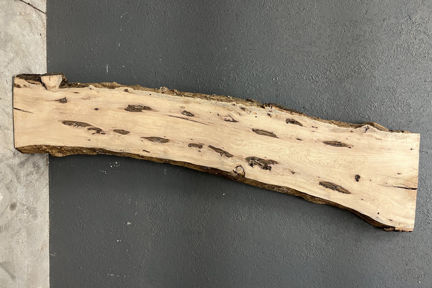Pecan Live Edge Wood Slab - 28.2 BF - My Store