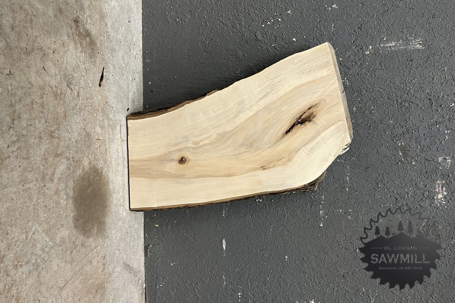 Pecan Live Edge Wood Slab - 6.5 BF - My Store
