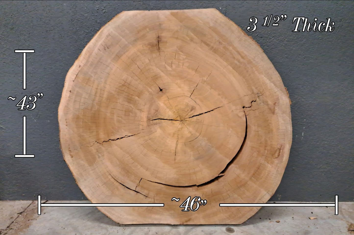 Pecan Wood Slab Cookie - 43.2 BF - My Store