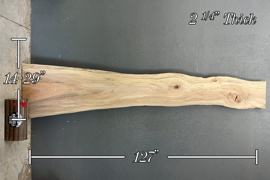 Sycamore Live Edge Wood Slab - 57.2 BF - My Store