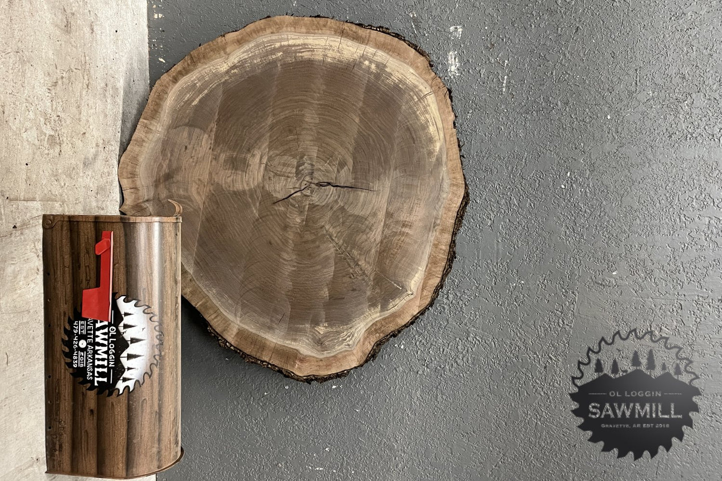 Walnut Burl Slab Cookie - 16.2 BF - My Store