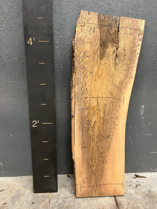 Walnut Live Edge Wood Slab 14BF - Ol Loggin Sawmill