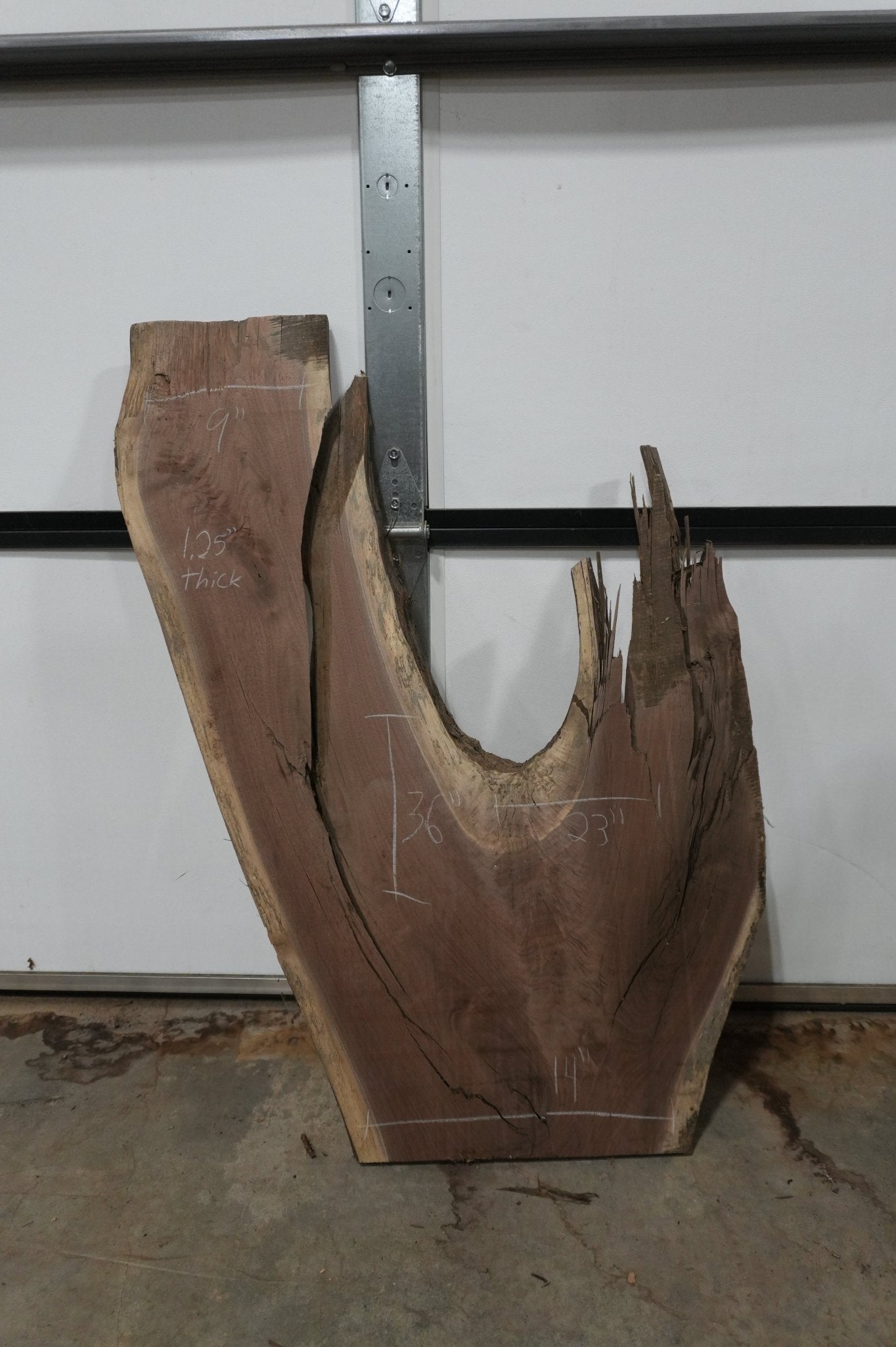 Walnut Live Edge Wood Slab - Ol Loggin Sawmill