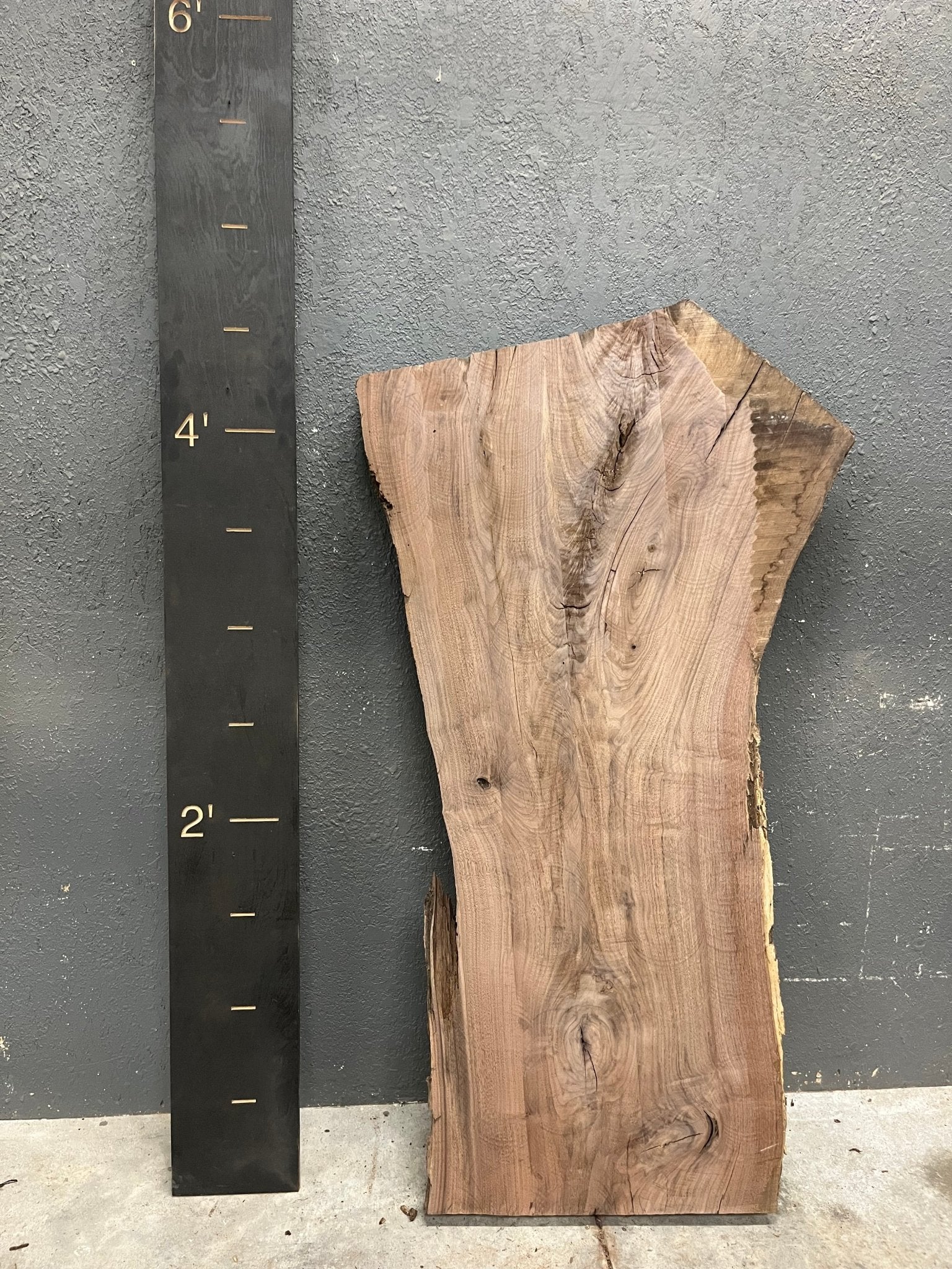 Walnut Live Edge Wood Slab 20BF - Ol Loggin Sawmill
