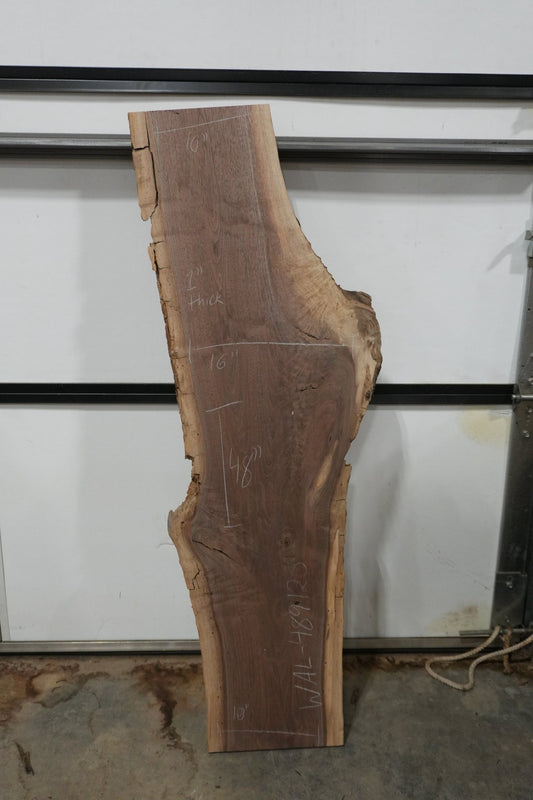 Walnut Live Edge Wood Slab - Ol Loggin Sawmill