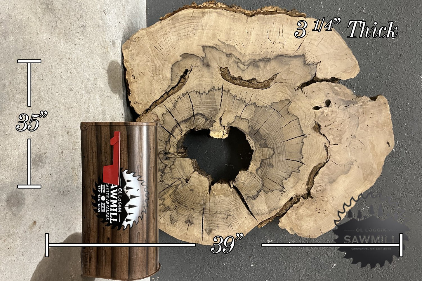 White Oak Slab Cookie - 29.8 BF - My Store