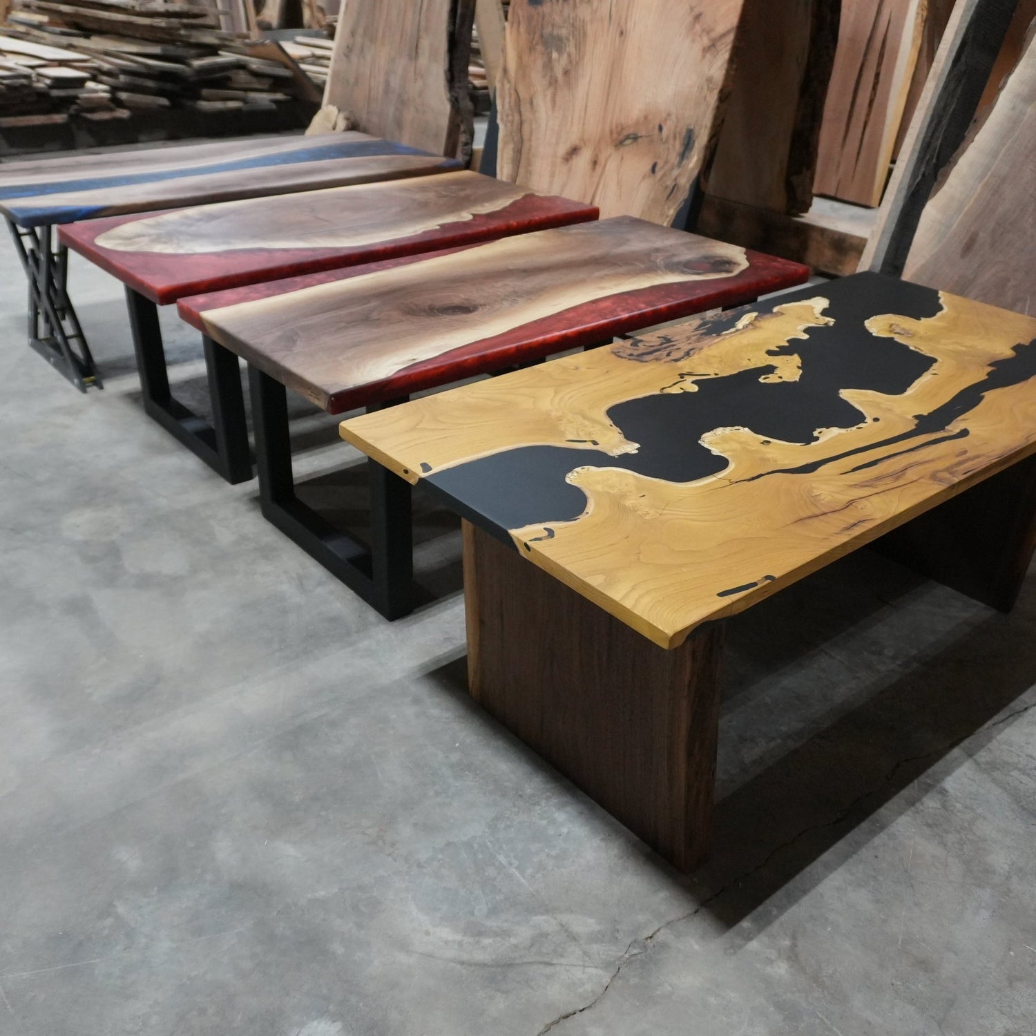 Coffee Tables - Ol Loggin Sawmill