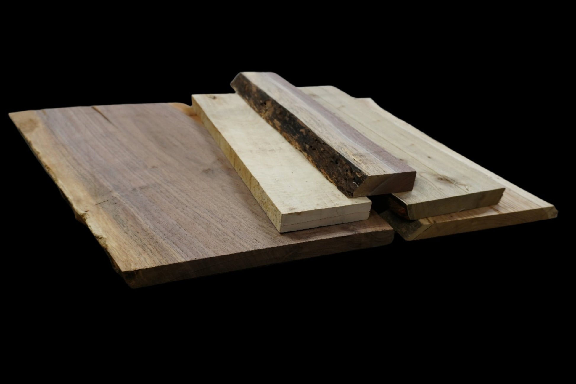 20" Cherry, Elm, Maple, & Walnut Mixed Scrap Kit - Ol Loggin Sawmill