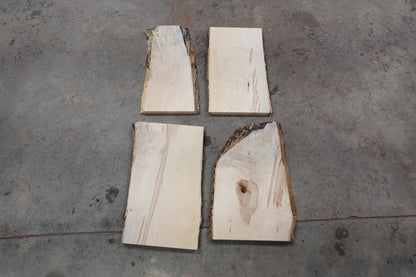 20' Flaming Boxelder Wood Kit Live - Edge - Ol Loggin Sawmill